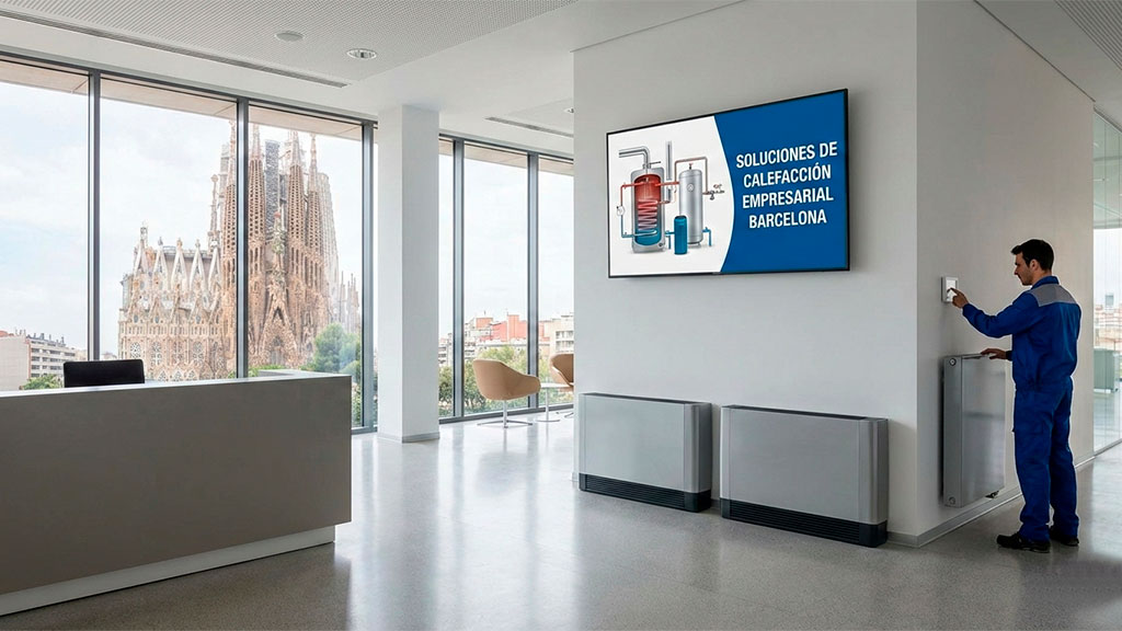 Calefacción para empresas en Barcelona